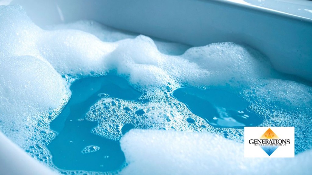 Smart Water Heaters - bubble bath